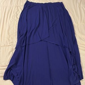 Elegant Purple Women's Tuxedo Skirt